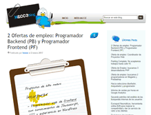 Tablet Screenshot of blog.hacce.com